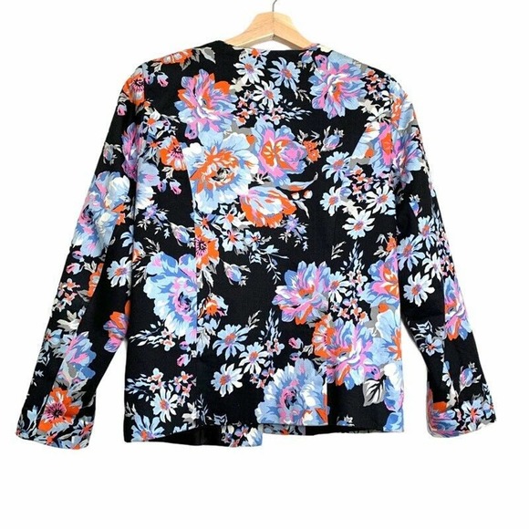 Asos Womens Suit Jacket Blazer Floral 8P - Picture 2 of 11